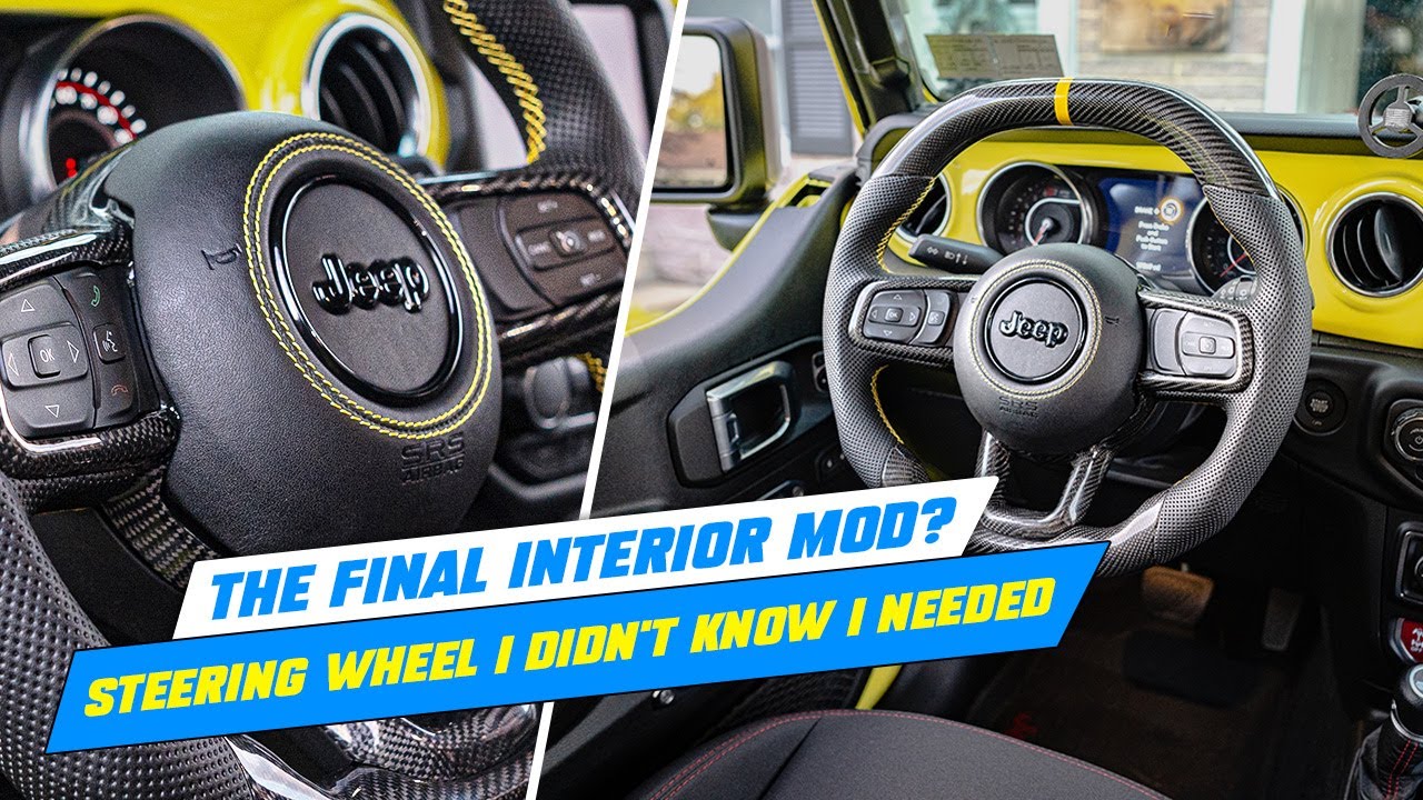 The Jeep Wrangler Steering Wheel I didn't know I needed
