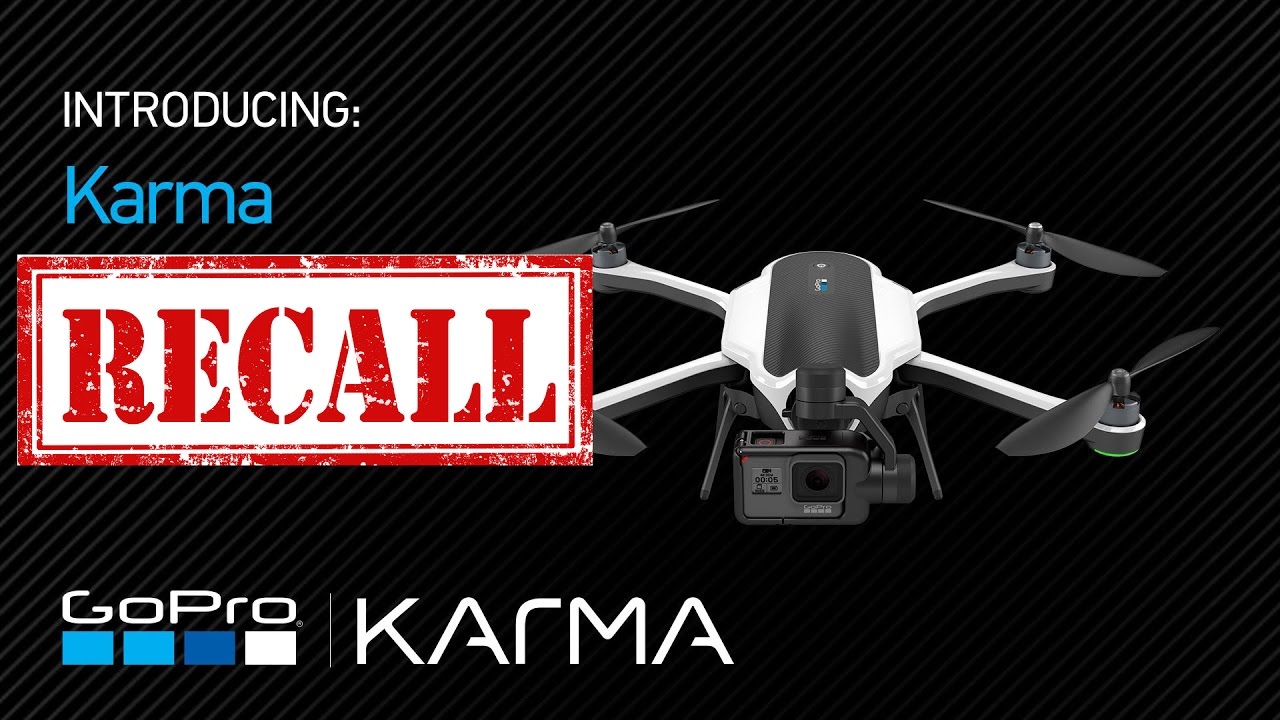 GoPro Karma RECALL - FAIL