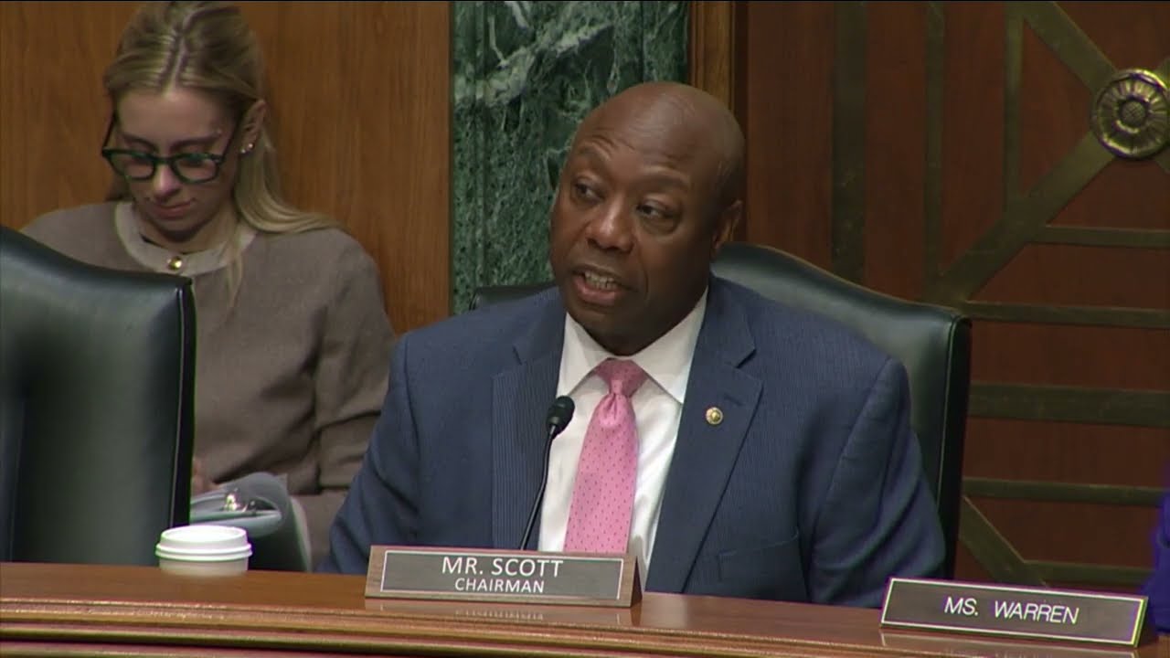 Chairman Tim Scott's Remarks at Banking Committee Hearing on Affordability, Artificial Intelligence