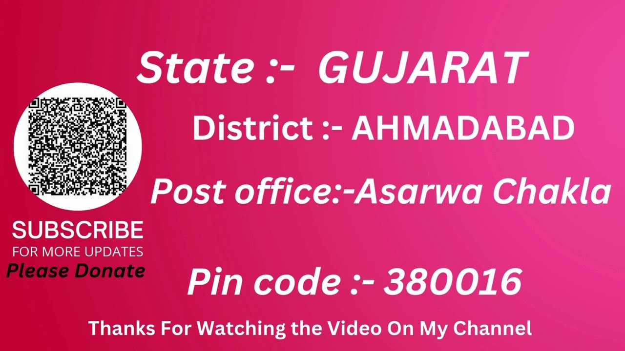 Ahmadabad ka all pincode