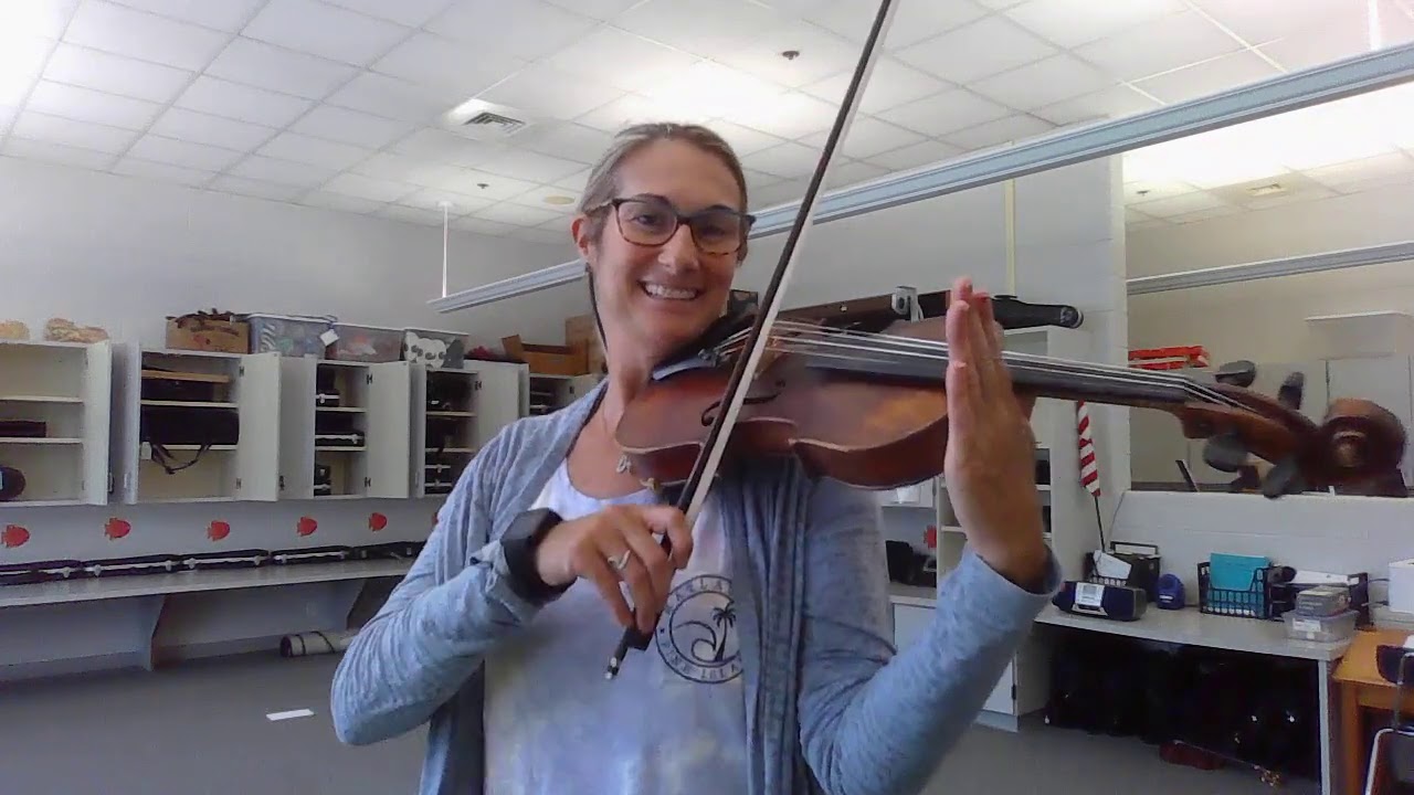 Lesson 11  Beginner violin, Twinkle rhythms on the E string