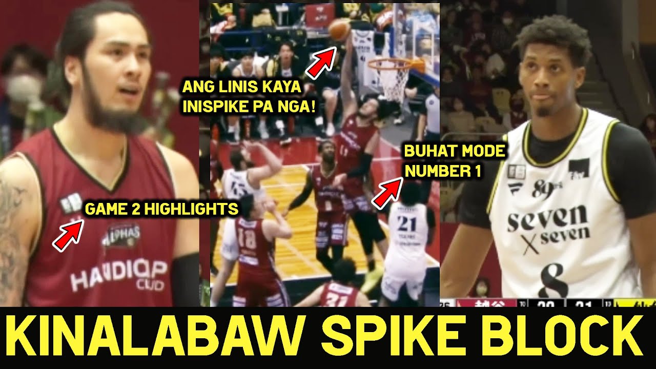 Nangangalabaw Kai Sotto Bigman Plays! Hardfoul Palagi ang Bigay sa Kanya. Spike Block pa nga Malinis