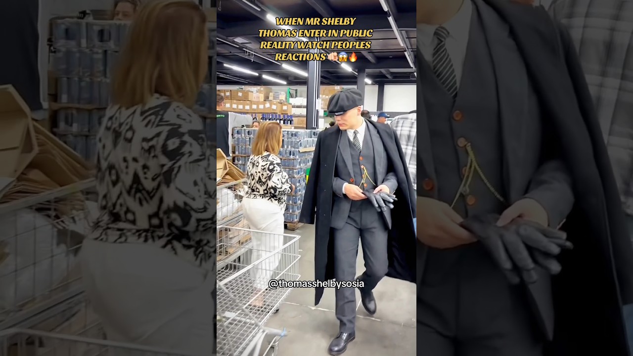 Thomas Shelby Lookalike In Public #peakyblindersstyle #outfits #peakyblinders #tommyshelby #prank