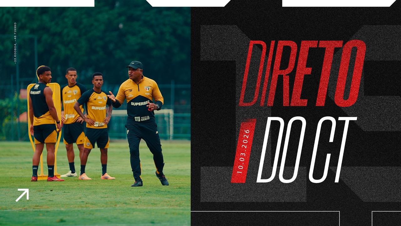 DIRETO DO SUPERCT: 10/03/2026 | SPFC PLAY