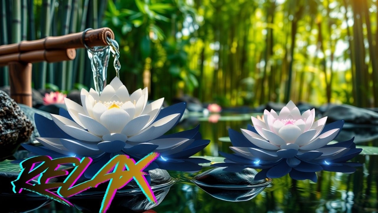 Farfalle e Fiori di Loto | La Tua Meditazione Notturna Perfetta #meditationmusic #relaxing