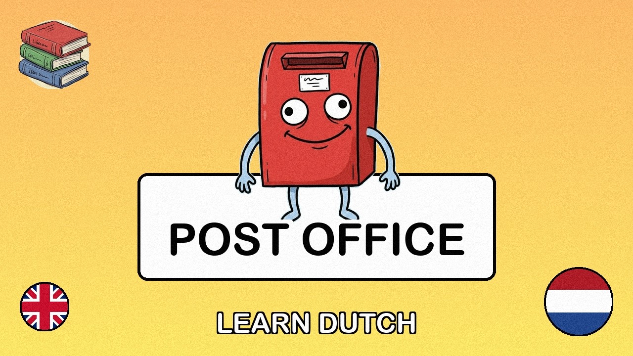 🇬🇧→🇳🇱 Learn Dutch - At the Post Office / Mailing Packages