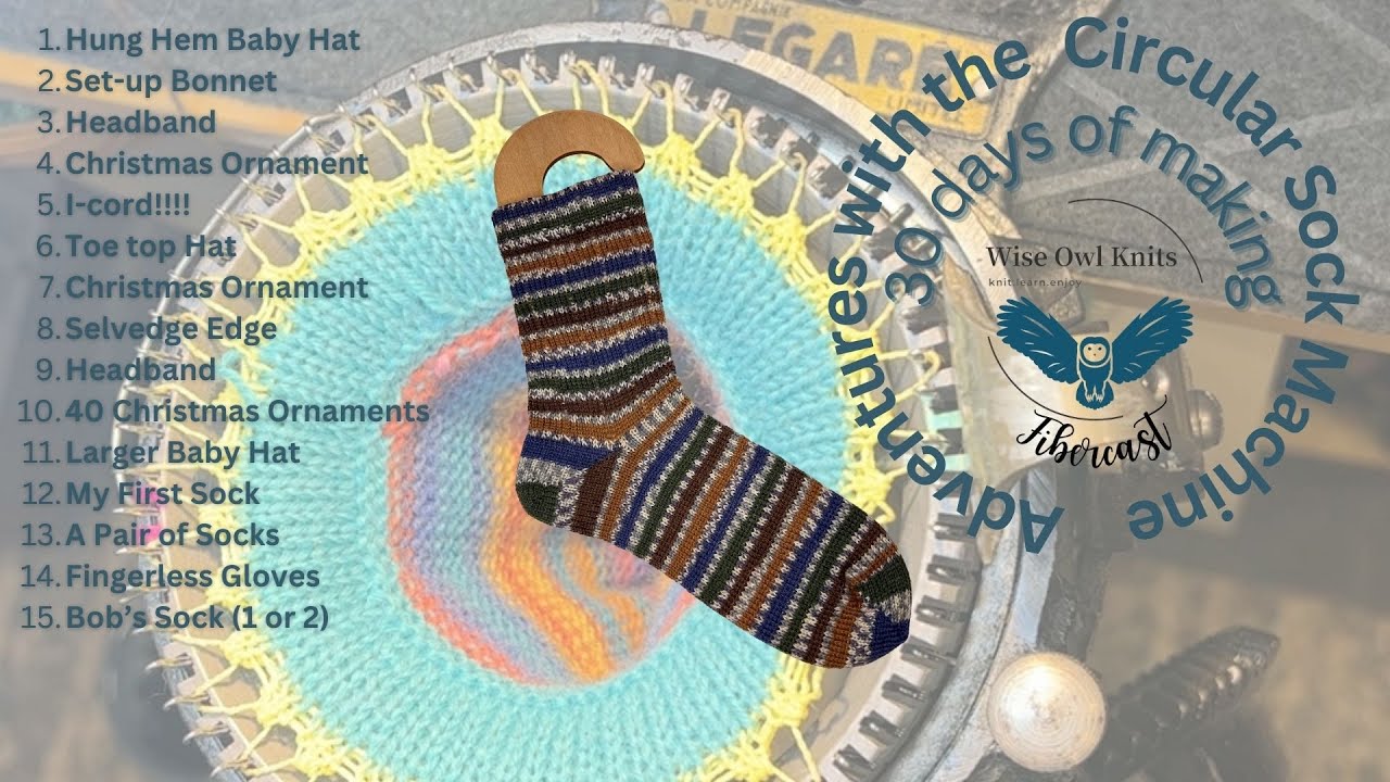 Bob's Mock Rib Top Sock, Day 15