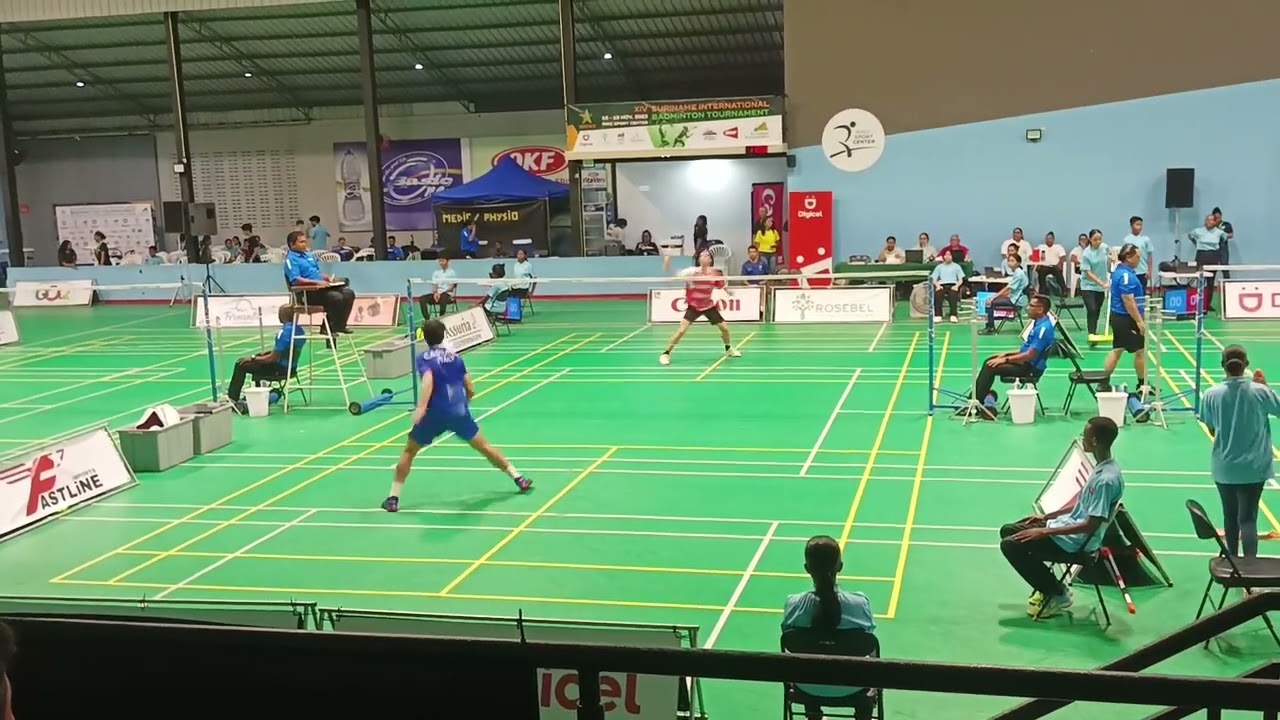 Fabio Caponio (ITA) Vs. Adriano Viale Aguirre (PER) | MS QF | Suriname International 2023