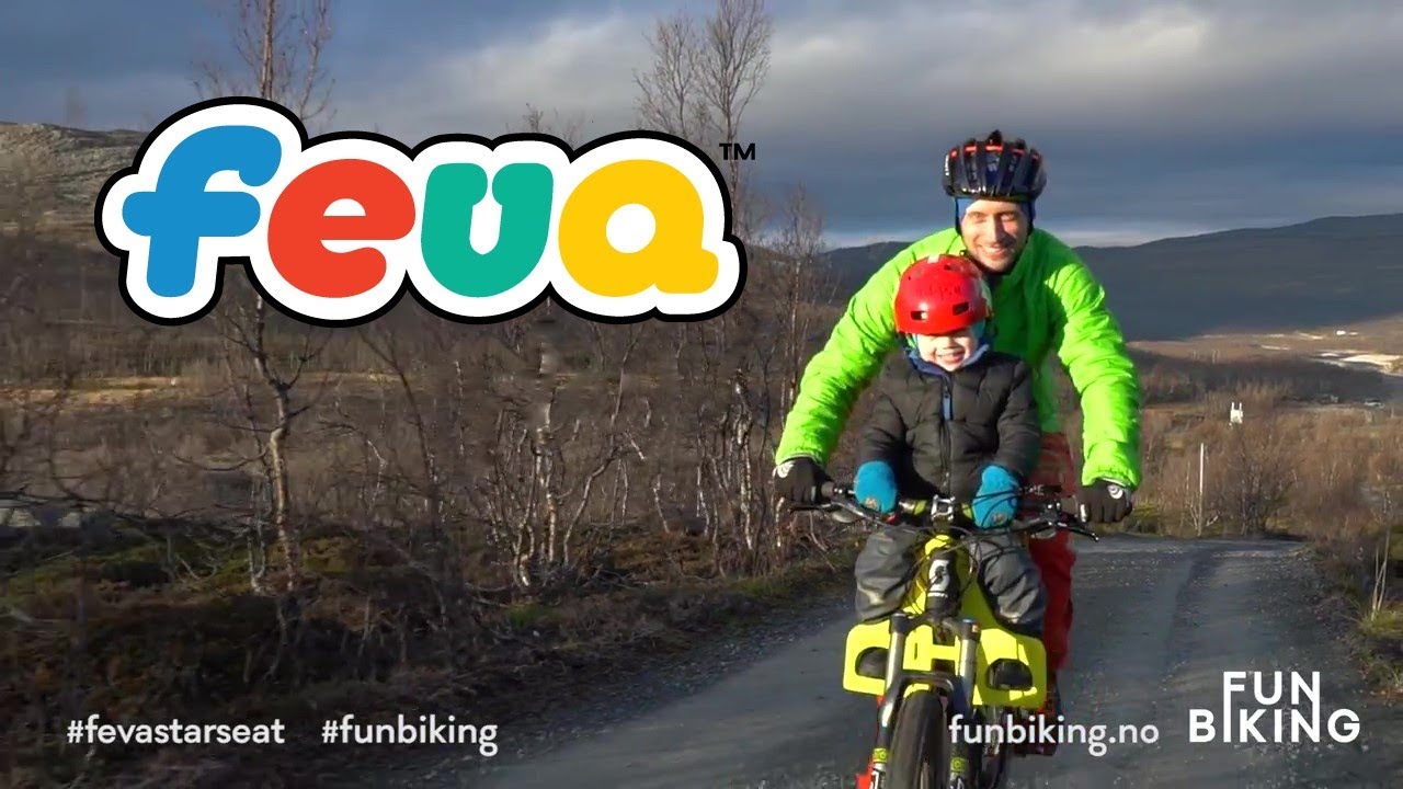 Advantages of a front mounted feva child training seat for mountain bikes
