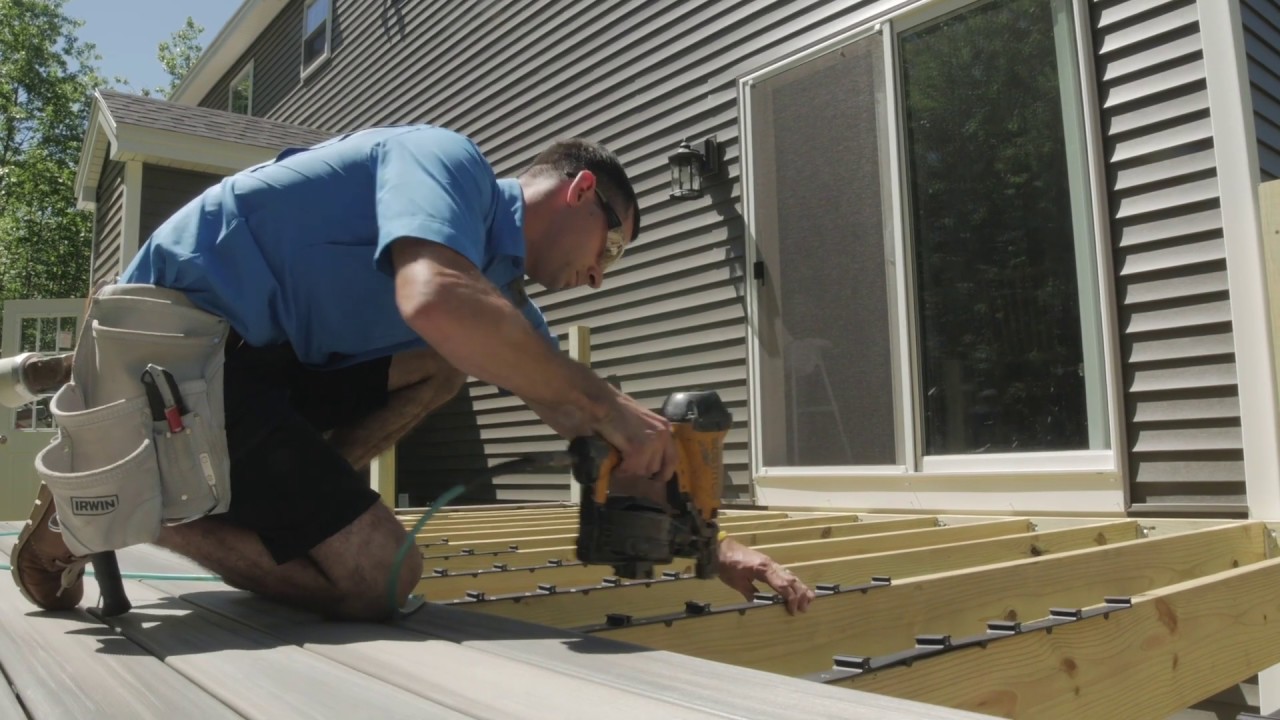 Step-Clip Deck Fastening System
