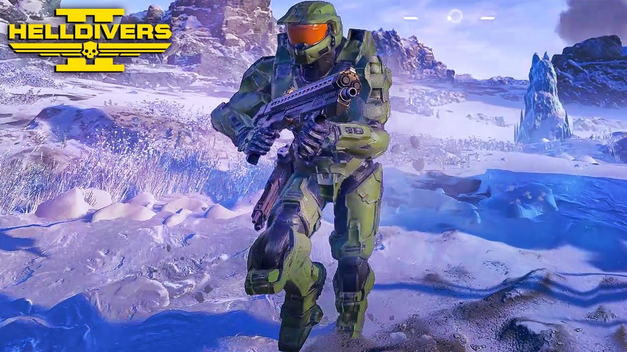 Master Chief Armor Mod Looks Dope in Helldivers 2