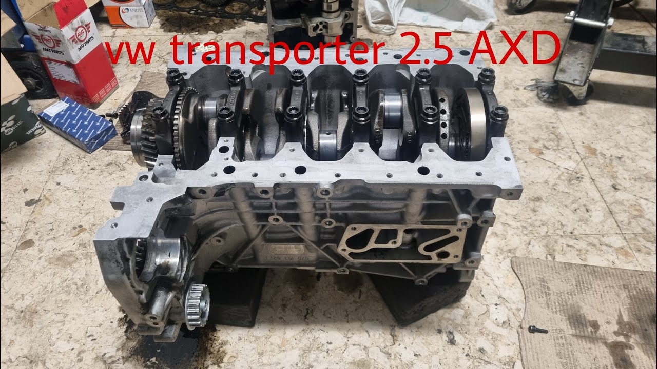 🔴 ARMAR MOTOR VW TRANSPORTER 2.5 AXD,PASO A PASO