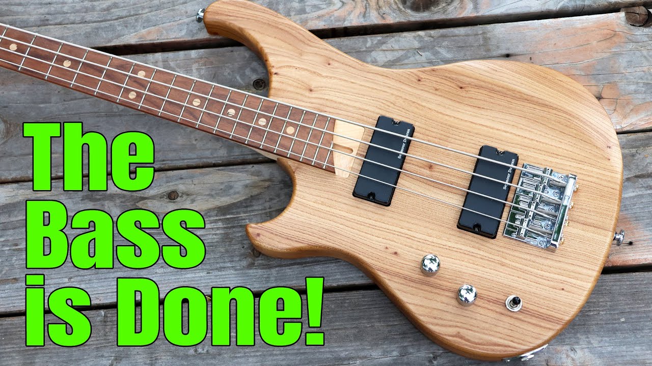 Building the SubTonic Bass EP3 | Applying finish and Assembly, Its alive!