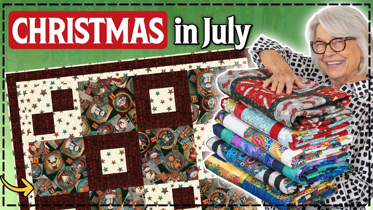 6 MUST HAVE Christmas Quilts to Start TODAY
