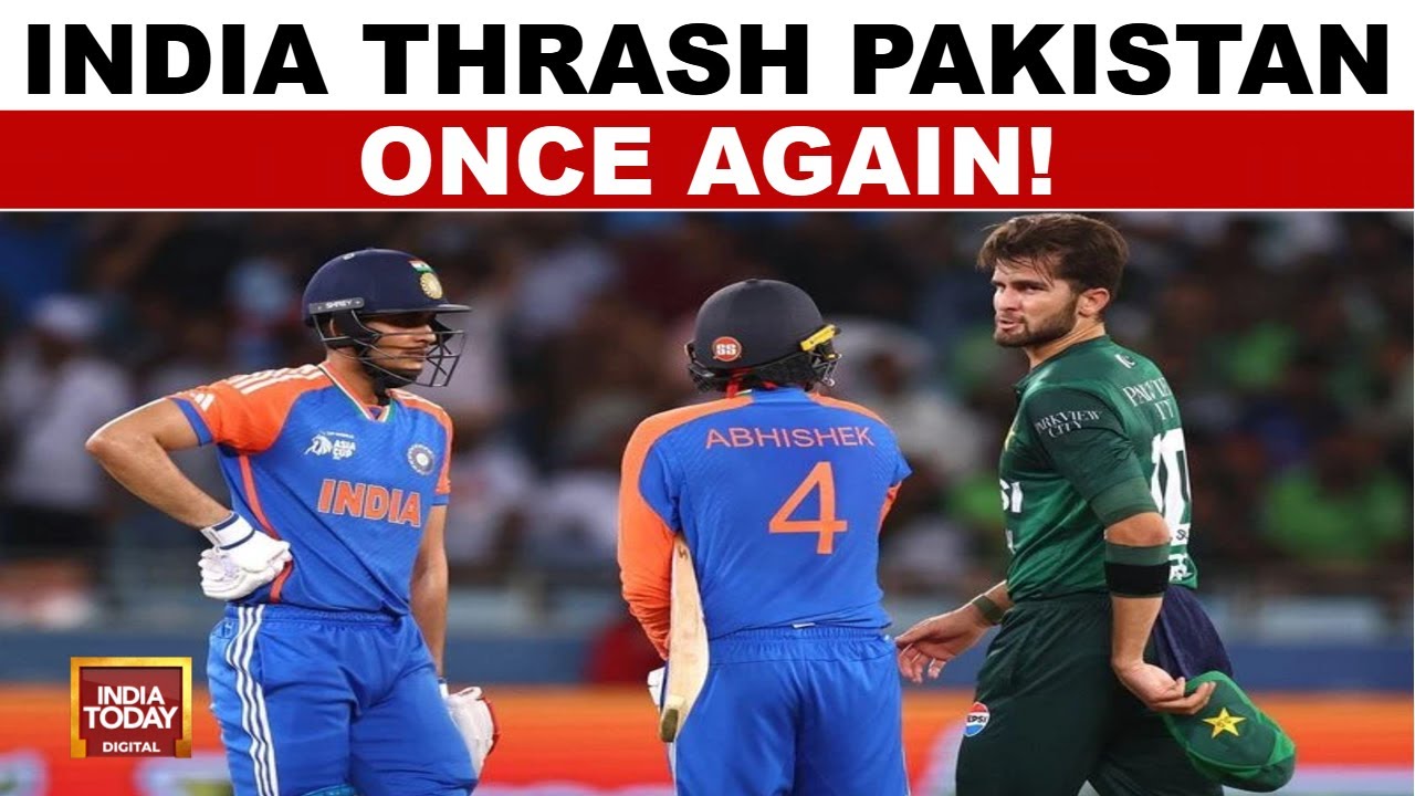India's 7th Straight Win Over Pakistan Amidst Fakhar Zaman Catch Controversy | India Today News