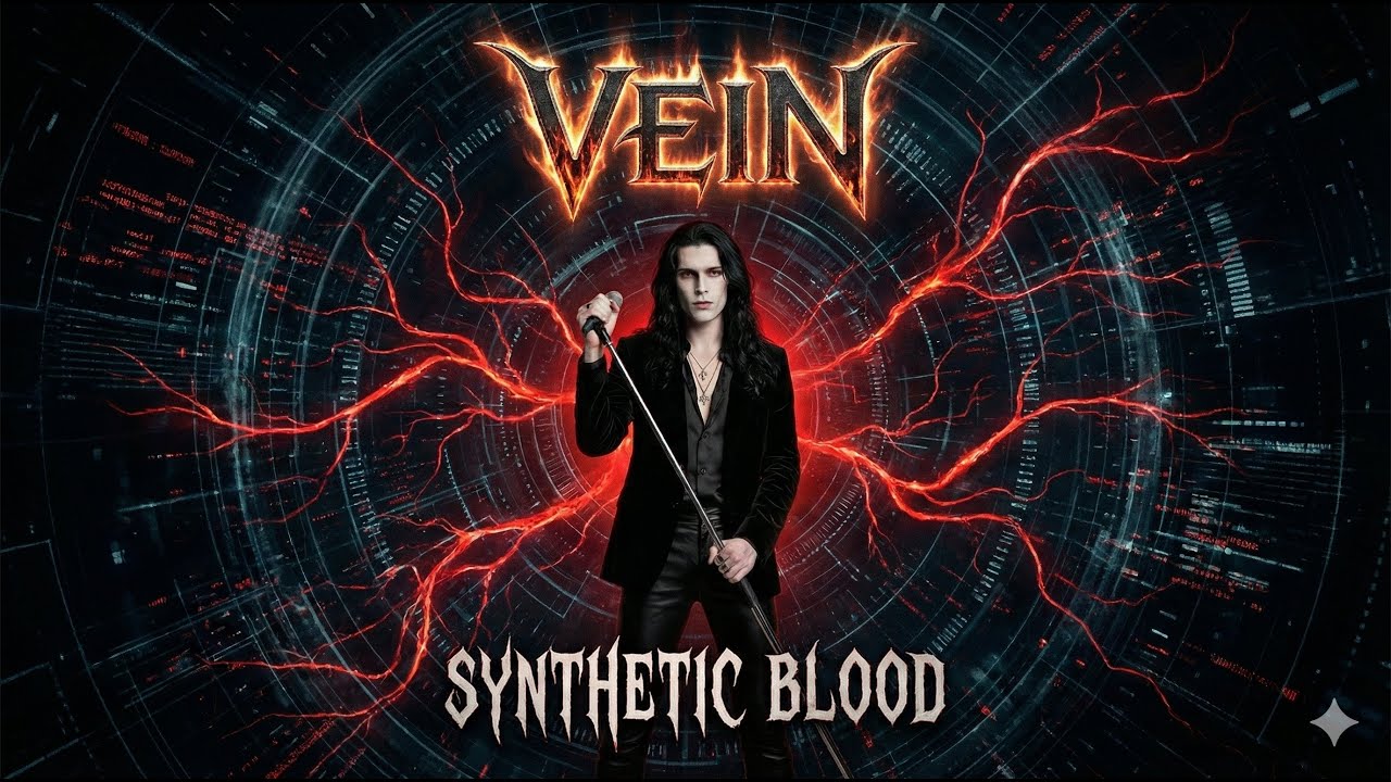 VEIN - Synthetic Blood (Official Instrumental) | Metal Karaoke & Lyrics