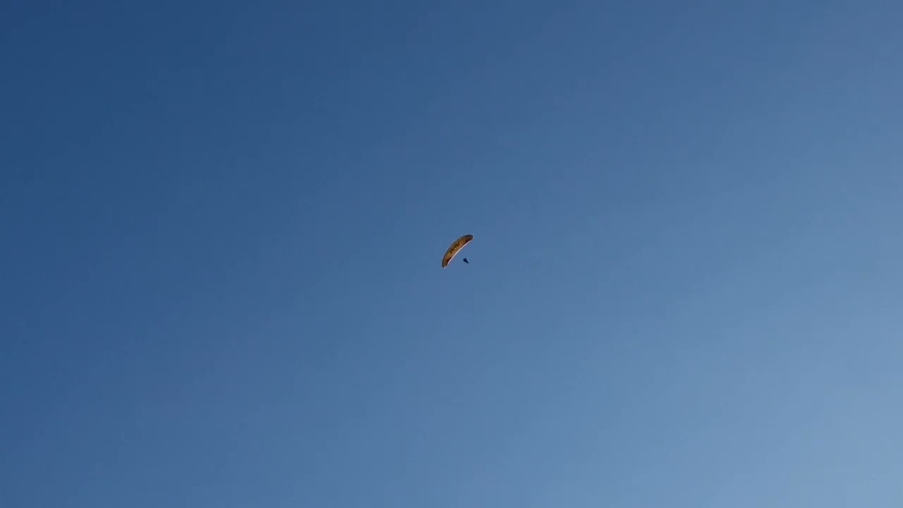 26년 1월 31일 금산 덕기봉 Paragliding....조상국 파일럿 1,300m 찍고