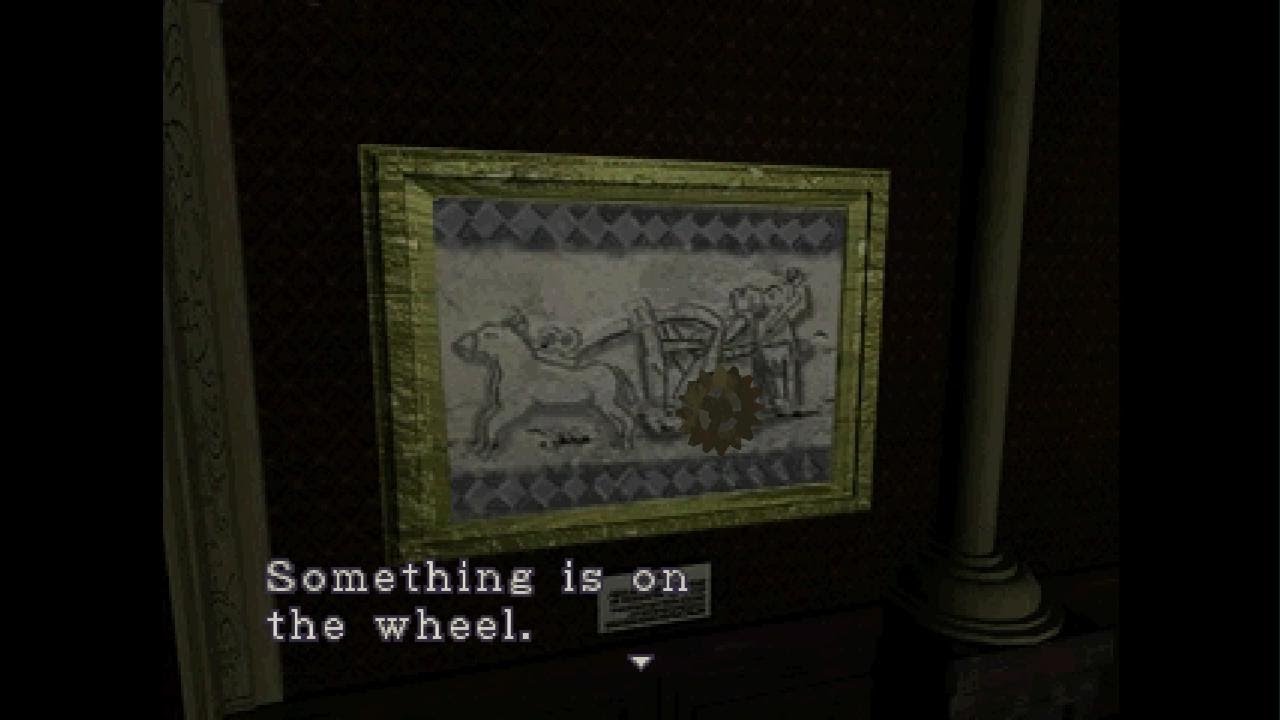 Resident Evil 2 1998 Cogwheel ingranaggio torre orologio