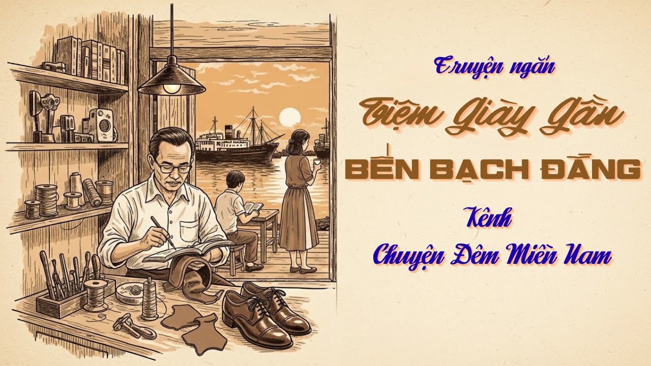 Truyện Miền Nam xưa: TIỆM GI&Agrave;Y GẦN BẾN BẠCH ĐẰNG | Đọc truyện đ&ecirc;m khuya hay | Giọng cảm x&uacute;c