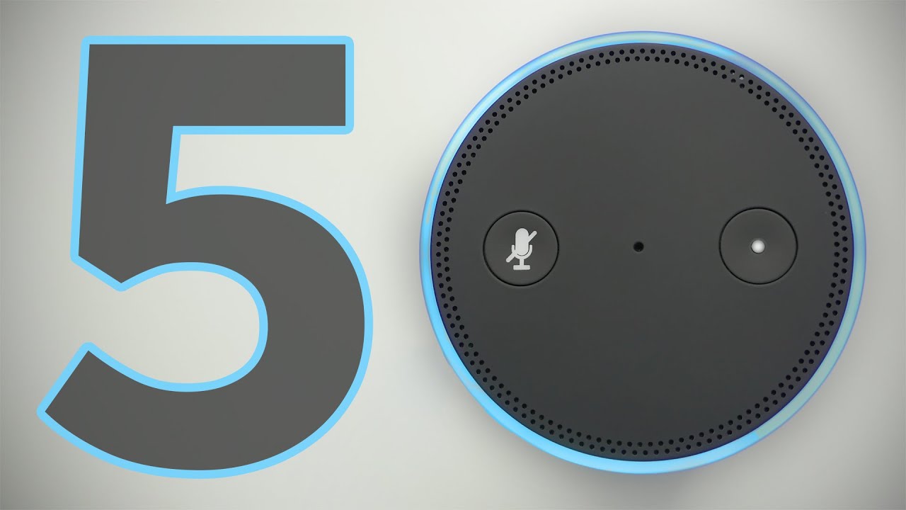 50 голосовых команд Alexa (Amazon Echo)