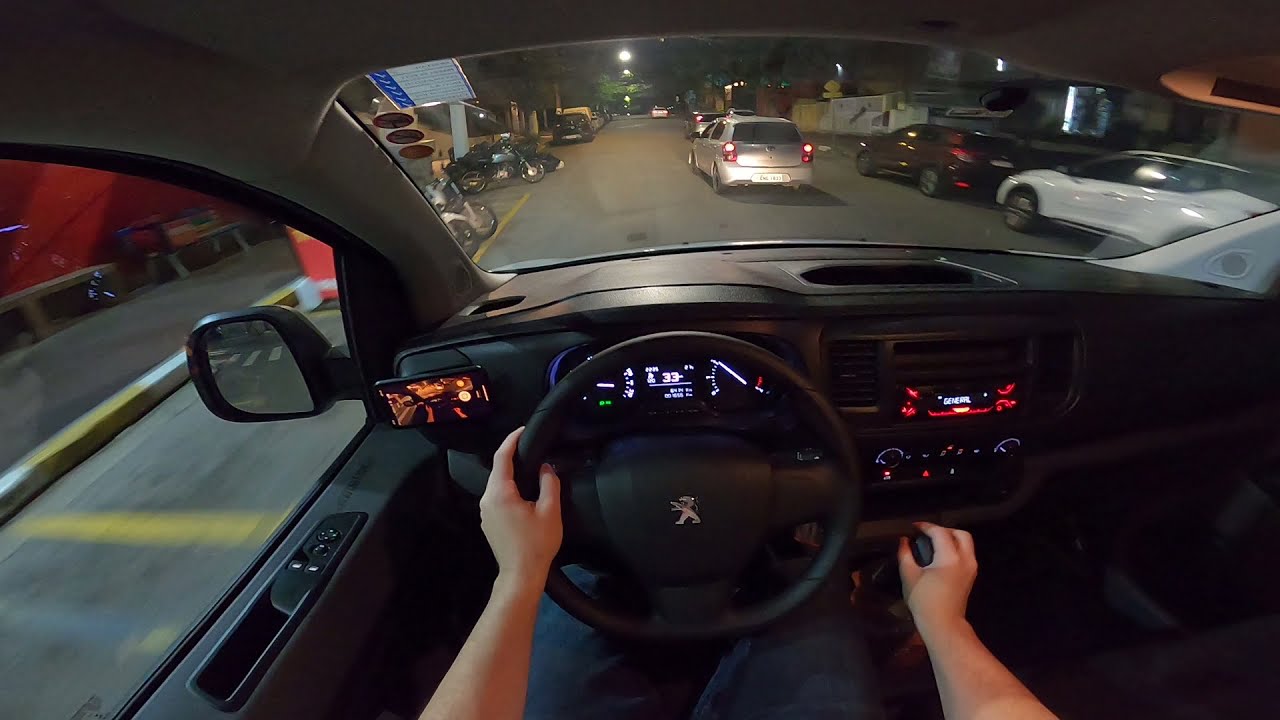 TESTE NOTURNO | PEUGEOT EXPERT 1.6 HDI 2021 115 CV 30 KGFM