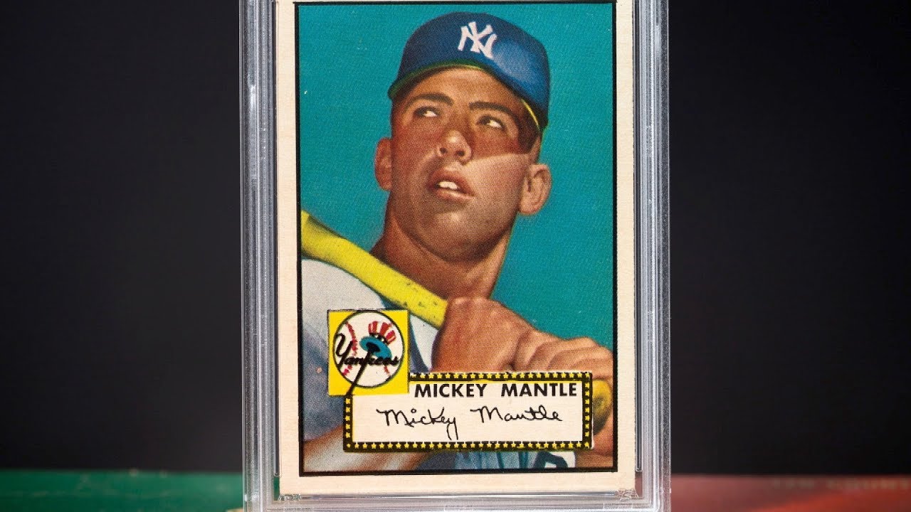 Iconic 1952 Topps Mickey Mantle Mint 9 Card Estimated To Bring $3.5 Million +
