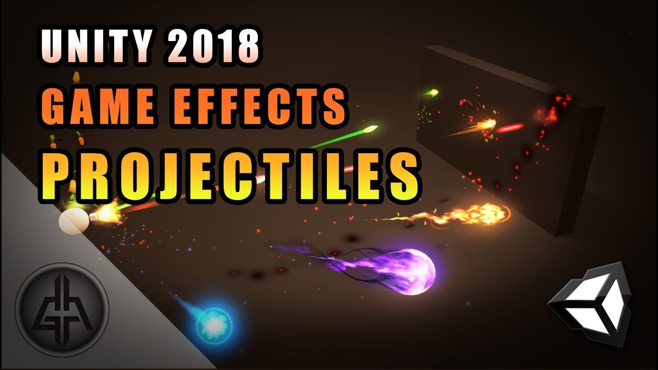Unity 2018 - Game VFX - Projectile/Bullet Raycast Tutorial
