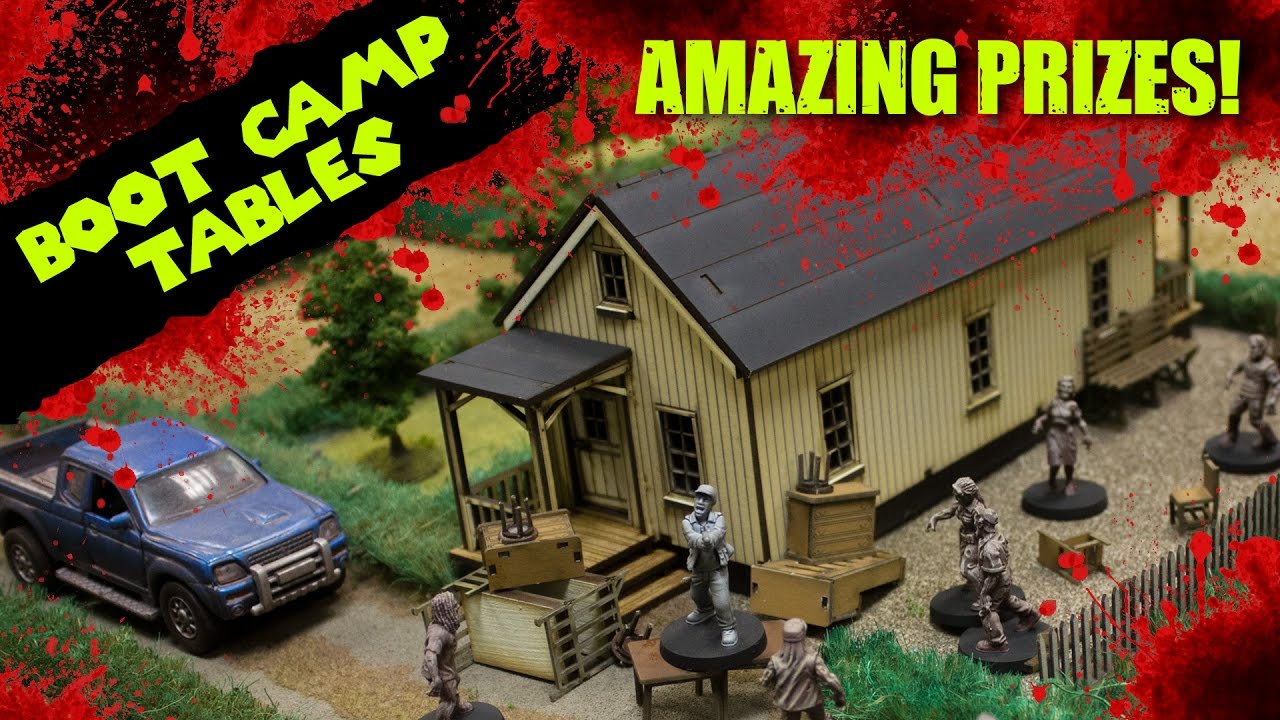 The Walking Dead Boot Camp - A closer look at the Tables
