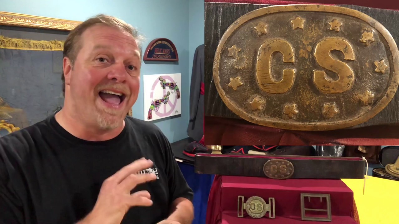 Confederate Belt Buckles and Where NOT to Find Them!