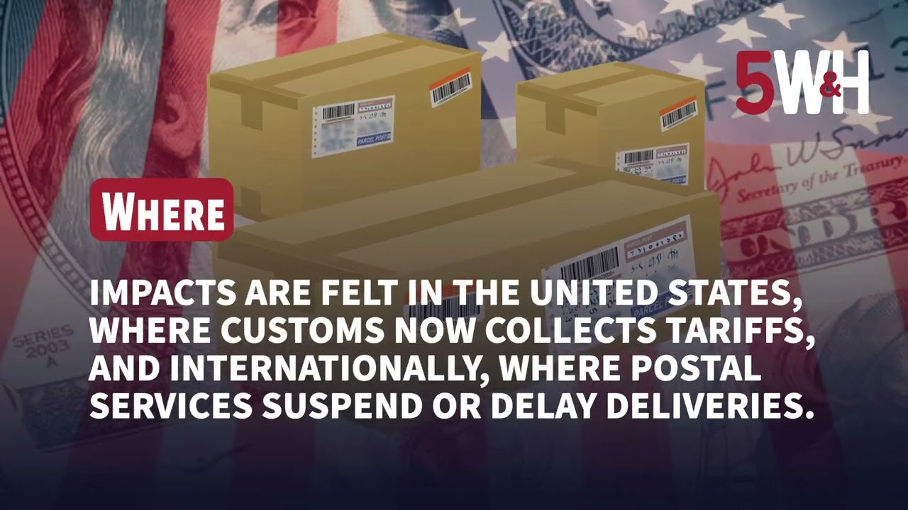 Global Postal Disruptions US Ends Duty Free Import Rule