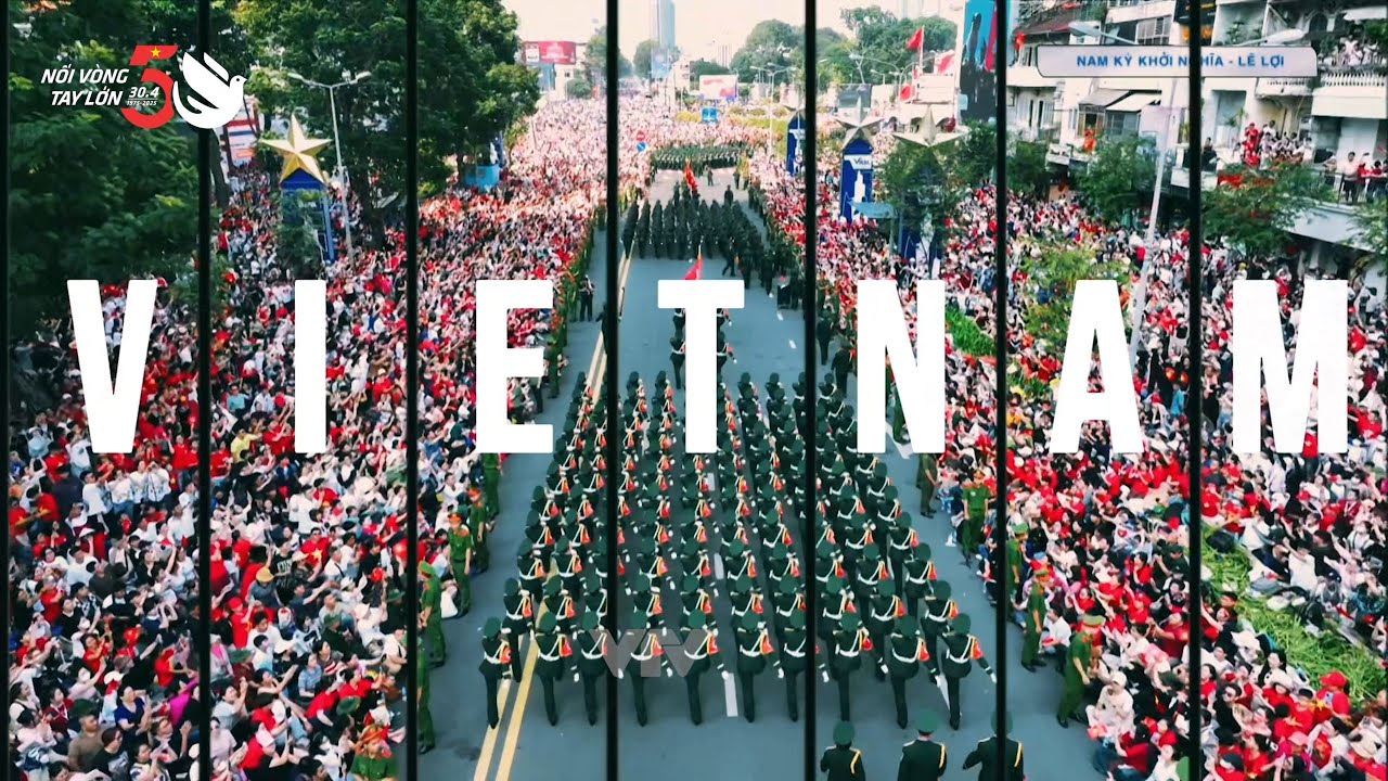 Việt Nam tôi đó! - Tổng hợp Lễ diễu binh, diễu hành Kỷ niệm 50 năm Ngày Thống nhất đất nước | VTV4
