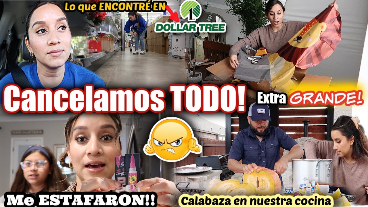 Tuvimos que CANCELAR TODO😔Me ESTAFARON sin SABERLO😡No LOS ESPERABA ASÍ‼️🎈😱CALABAZA ENDULZDA DE USA🇺🇸