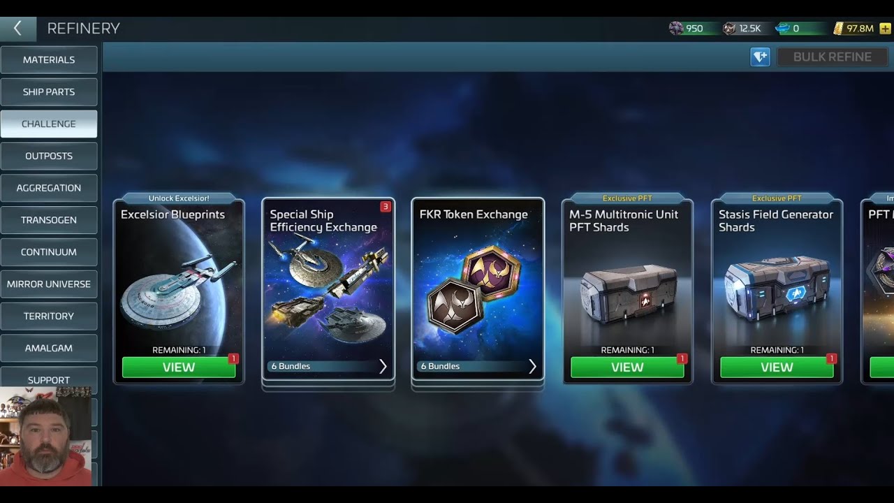 V'ger Challenges - Refinery