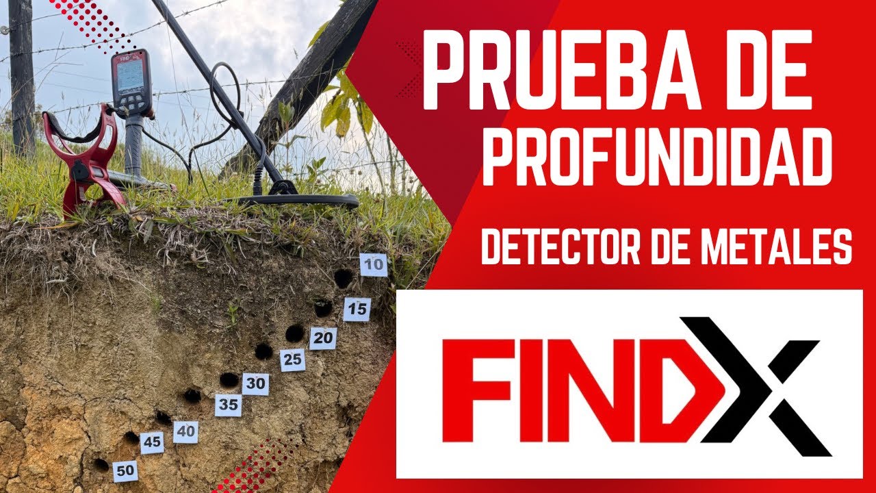 Prueba de profundidad del Detector de metales FindX de la marca Nokta. Aquí la verdadera respuesta.