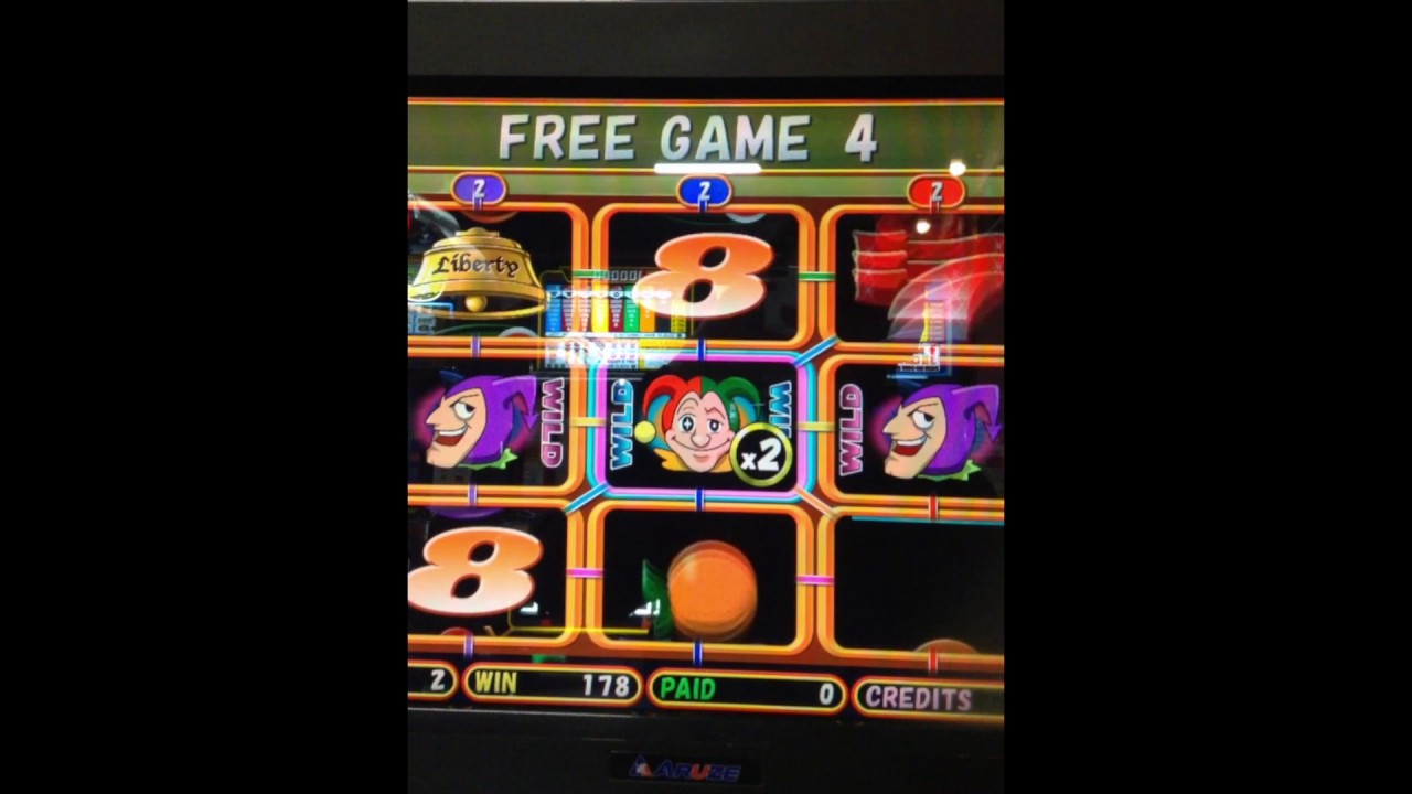 【 WAGER 2 → 822 】　ARUZE - BONUS SPIN Z TWIN JOKERS - 5 FREE GAME