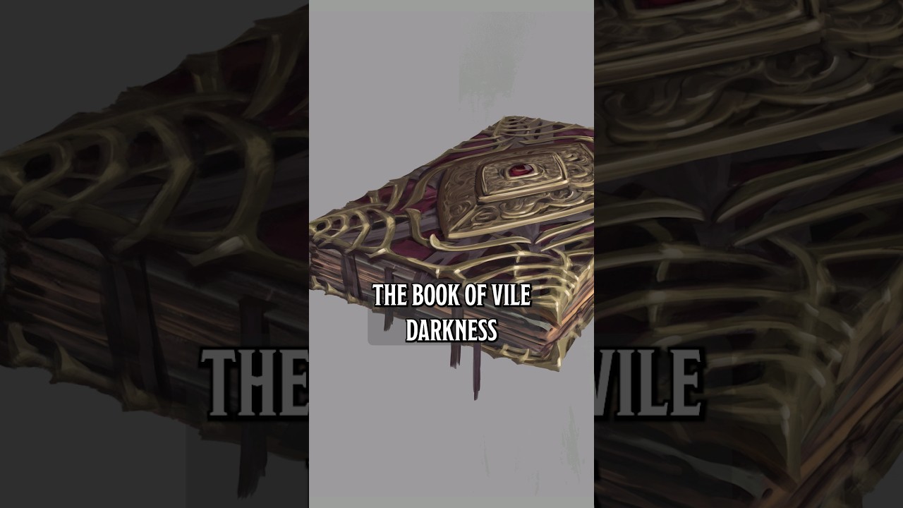The Dangers of The Book of Vile Darkness in D&D