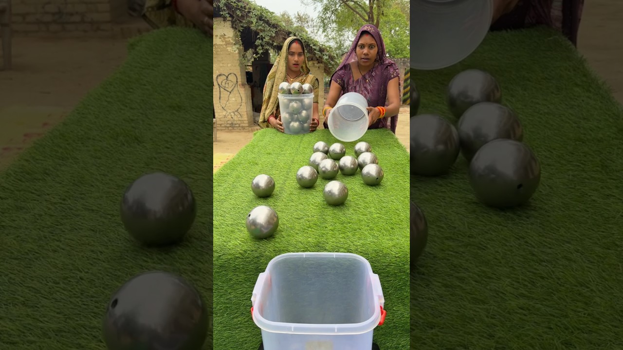 Amazing Steel Boll Roll family challenge ✅ #shorts #game
