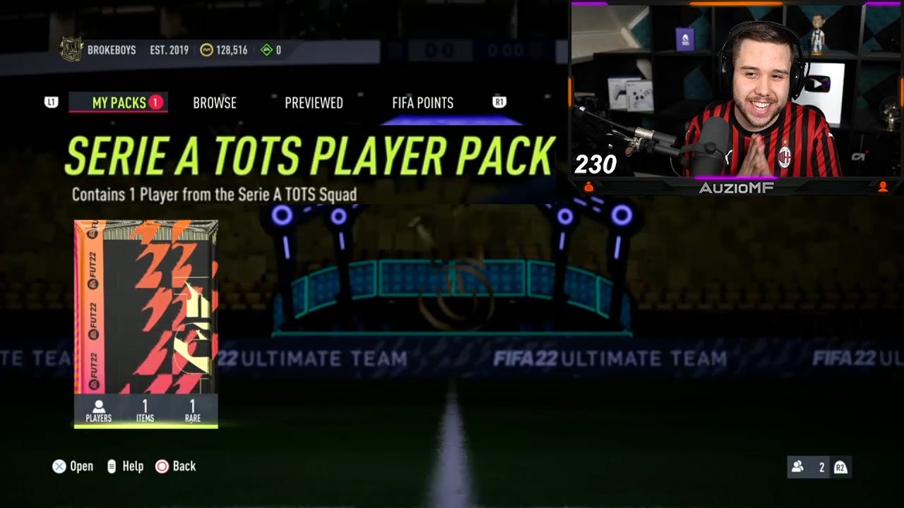 Auzio tests NEW Serie A TOTS Upgrade SBC