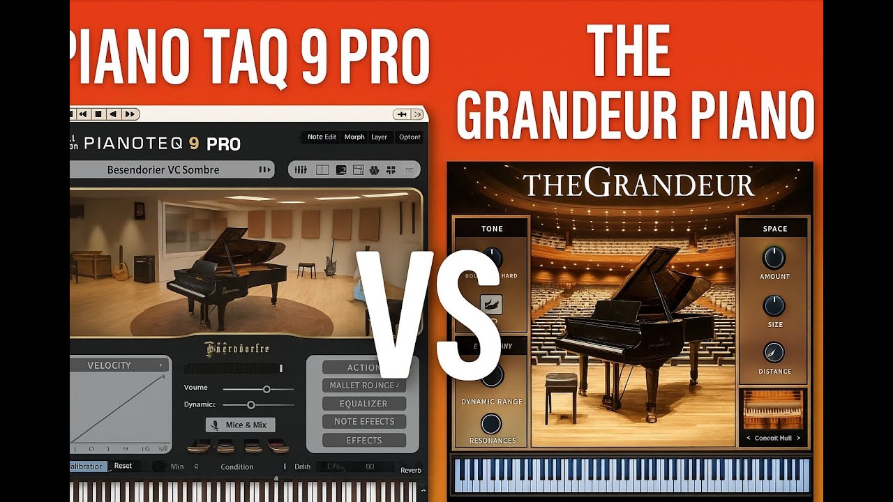 PIANO TEQ 9 PRO VS THE GRANDEUR
