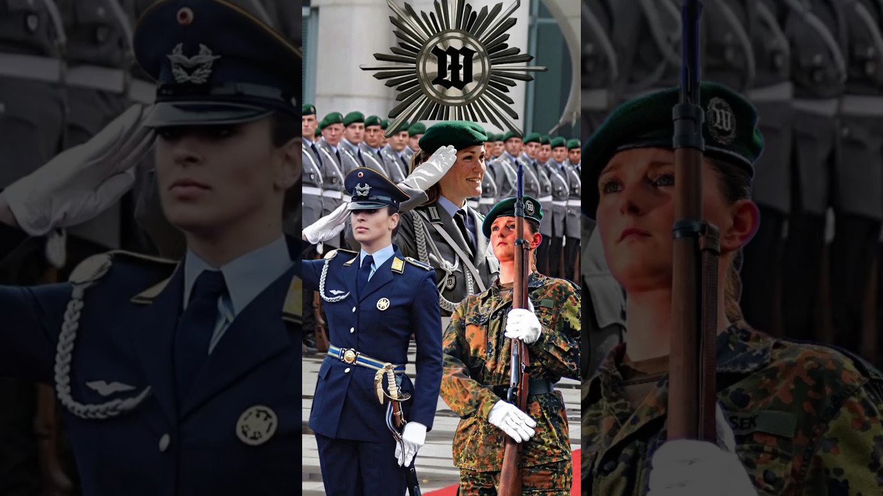 Diese drei Frauen des Wachbataillons sollte man kennen #bundeswehr #milit&auml;r #soldaten #shorts