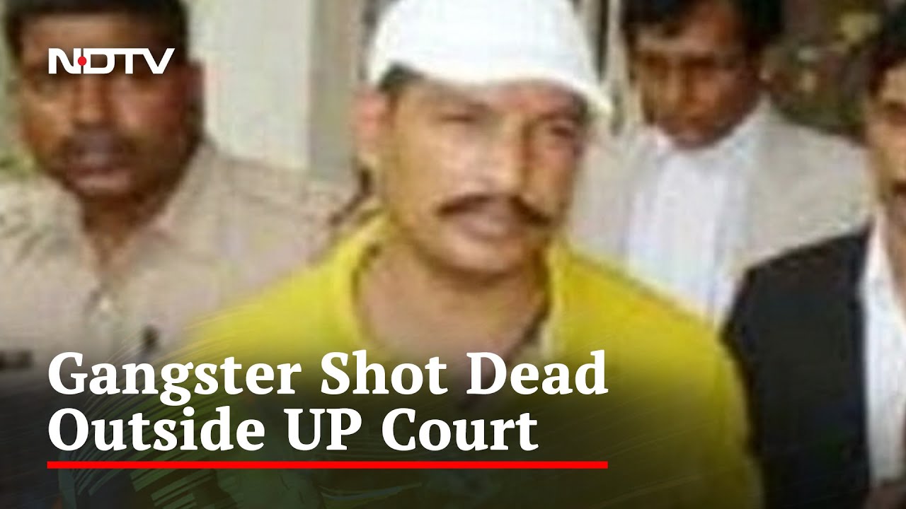 Gangster Shot Dead Outside UP Court, Attacker Was Dressed As Lawyer