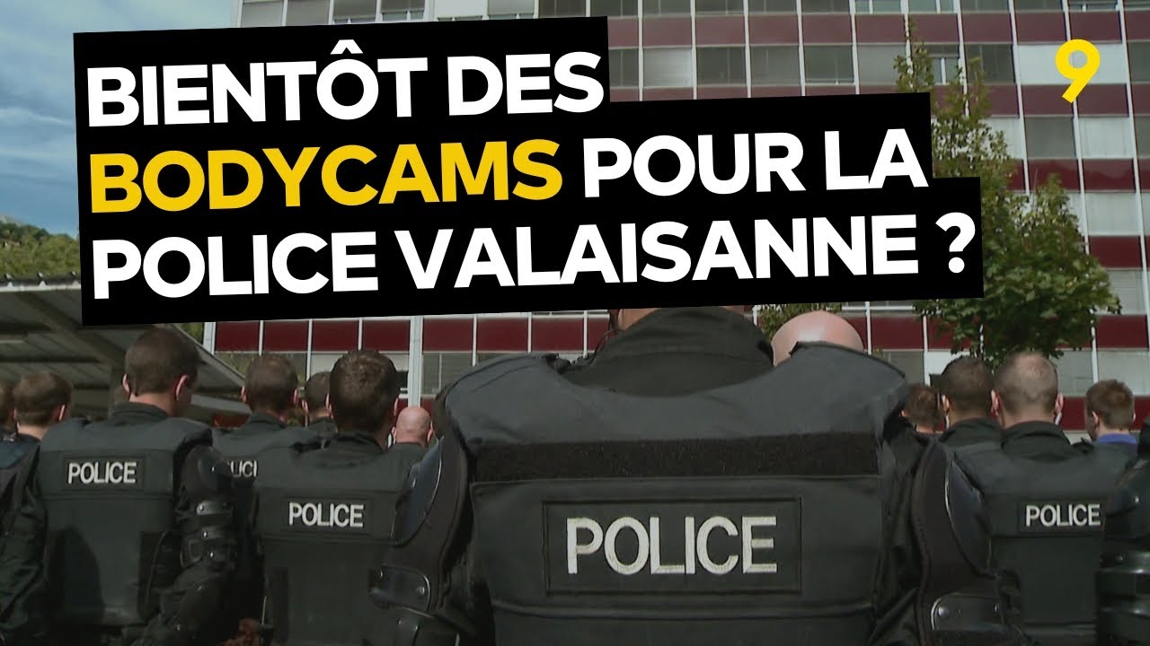 Sécurité: bientôt des bodycams pour la police valaisanne ?