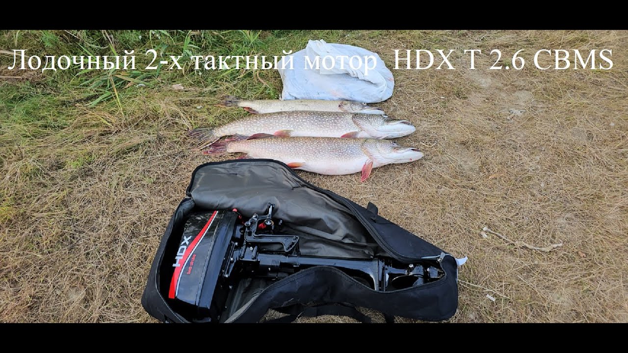 Обзор на 2-х тактный лодочный мотор  HDX T 2.6 CBMS