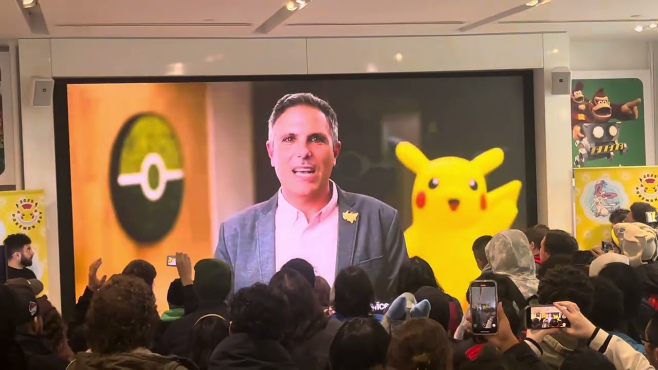 Pokemon Presents Reactions at Nintendo World NYC | 2/27/25