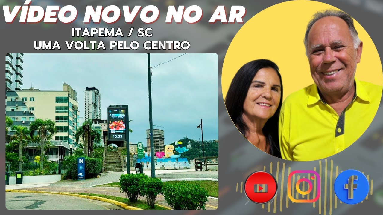 Uma volta pelo centro de Itapema/SC