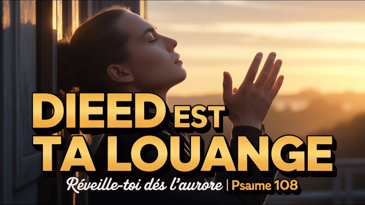 🌅 Dieu Est Ta Louange – Réveille-Toi dès l’Aurore | Psaume 108 🌅
