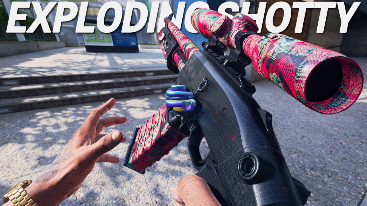 I turned this shotgun into a ROCKET SNIPER & everyone started raging