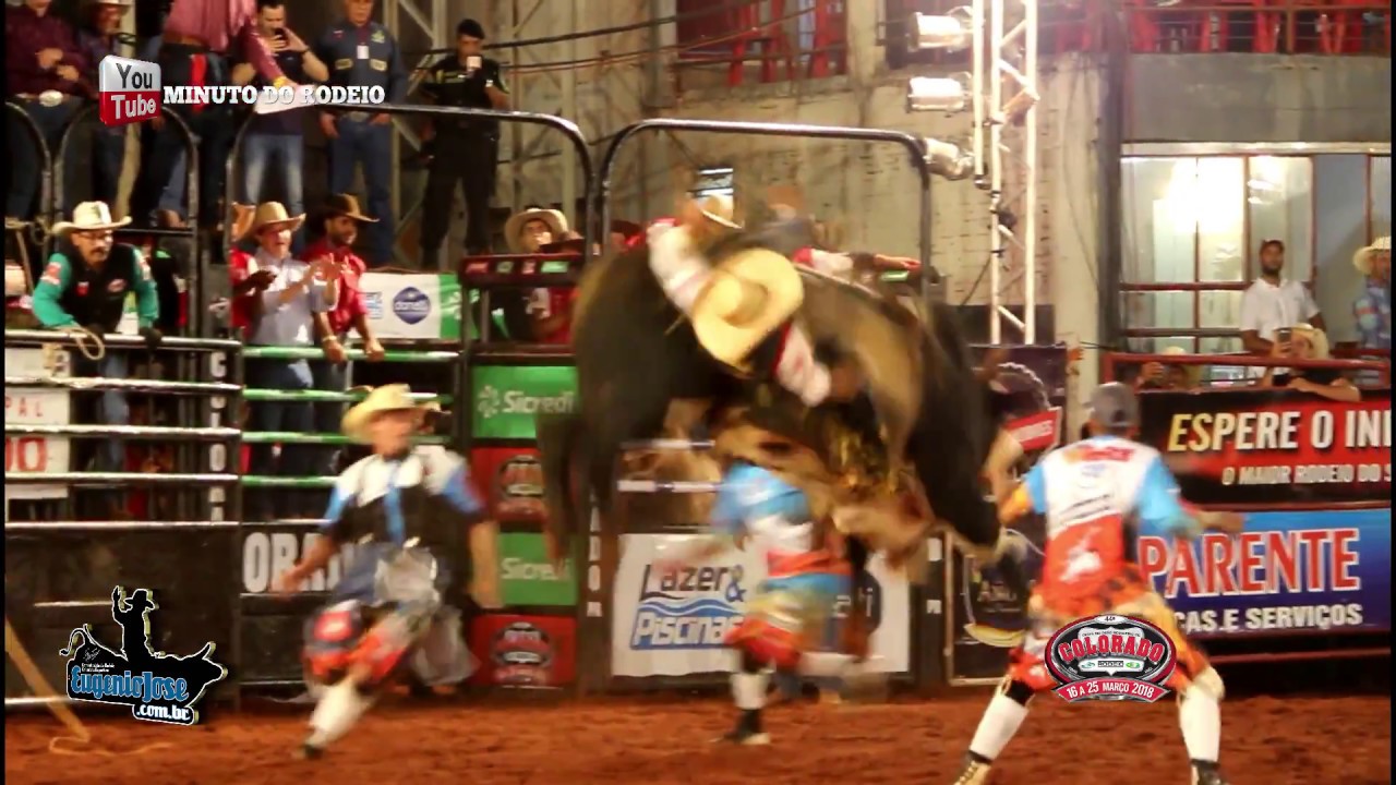 Rafael de Brito vs Nort&atilde;o Cia Tercio Miranda Festa do Pe&atilde;o de Colorado 2018 Todas as montarias