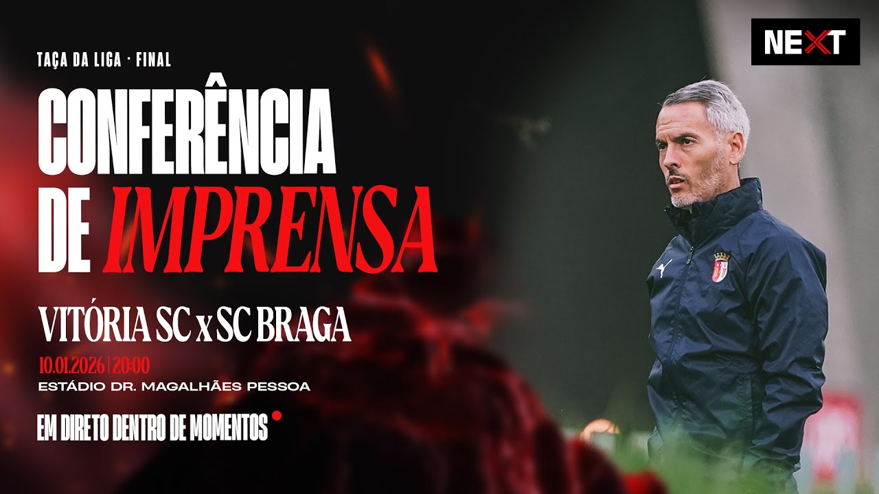 🔴 LIVE: Conferência de Imprensa | Vitória SC x SC Braga