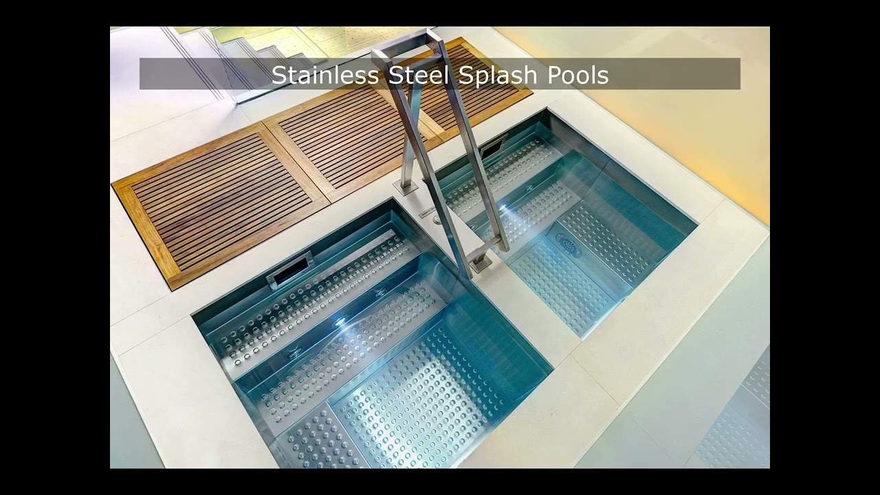 Stainless Steel Spa Pools and Swimming Pools